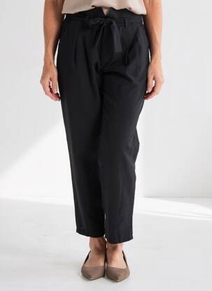 Pantalon drept elasticitate mărime normală negru ORFEO femeie