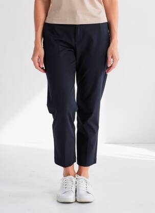 Pantalon 7/8 elasticitate mărime normală albastru RUE MAZARINE femeie