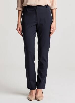 Pantalon drept elasticitate mărime normală albastru JUMFIL femeie