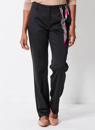Pantalon 7/8 elasticitate mărime normală negru BETTY BARCLAY femme