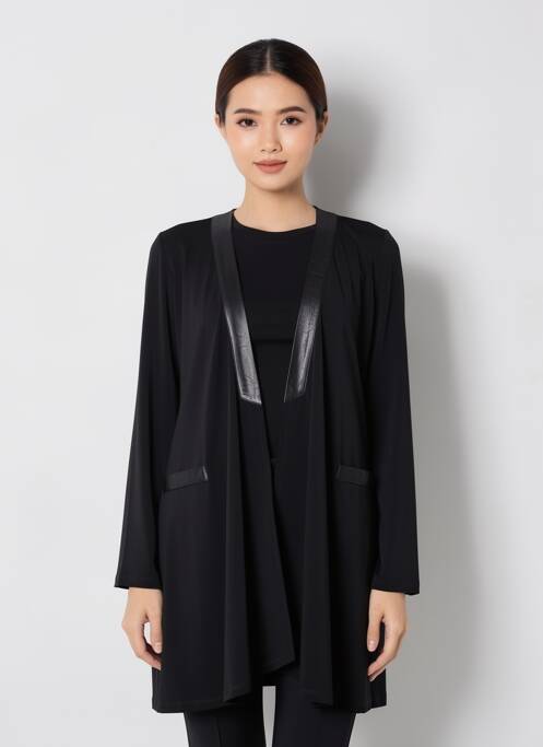 Jachete casual croială cambrată negru JUMFIL femme