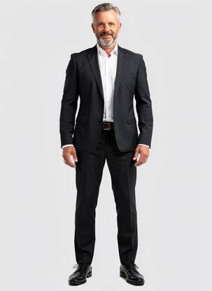 Costume de oraș mâneci lungi negru PARTNER'S bărbat