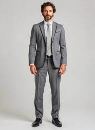 Costume de oraș bază pantalon gri MOSCHINO bărbat