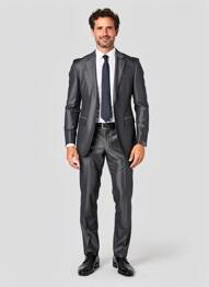 Costume de oraș croială costum gri SCABAL bărbat