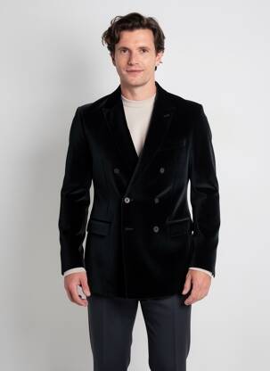Sacou finisaj interior dublat negru PAUL SMITH bărbat