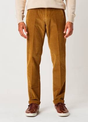 Pantalon chino elasticitate mărime normală galben MASON'S bărbat