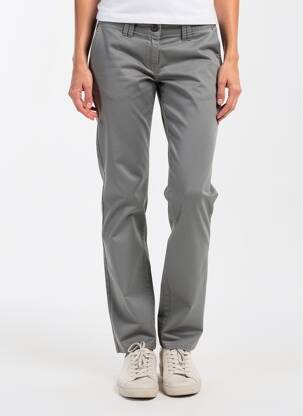 Pantalon chino elasticitate mărime normală gri AERONAUTICA femeie