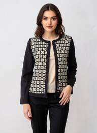 Jachete casual epoleți negru BUGARRI femme