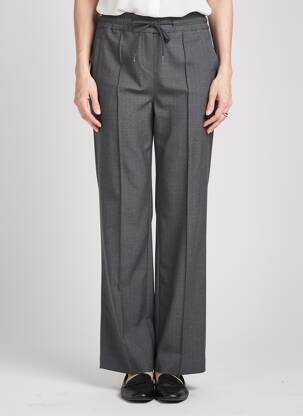 Pantalon drept elasticitate mărime normală gri YEST femeie