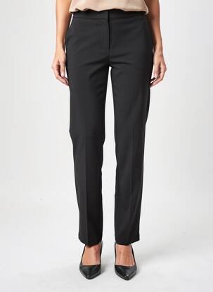 Pantalon slim talie elastică mărime normală negru MCM femeie