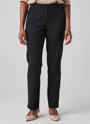 Pantalon slim talie elastică mărime normală negru MCM femeie
