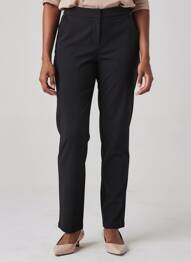 Pantalon slim talie elastică mărime normală negru MCM femme