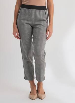 Pantalon 7/8 elasticitate mărime normală gri JANIRA femeie