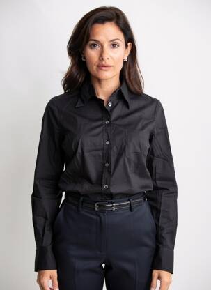 Cămașă croială cambrată mâneci lungi negru DOLCE & GABBANA femme