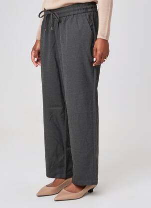 Pantalon drept elasticitate mărime normală gri C'EST BEAU LA VIE femeie