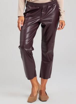 Pantalon 7/8 elasticitate mărime normală violet YSABEL MORA femeie
