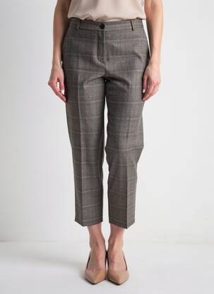 Pantalon 7/8 elasticitate mărime normală gri HANA SAN femeie