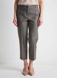 Pantalon 7/8 elasticitate mărime normală gri HANA SAN femme