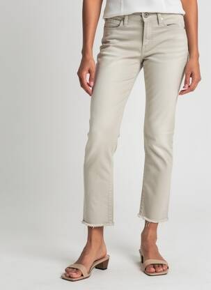 Pantalon 7/8 elasticitate mărime normală gri DENIM STUDIO femeie