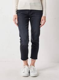 Pantalon 7/8 elasticitate mărime normală albastru DENIM STUDIO femme