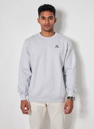 Hanorac broderie mâneci lungi gri LE COQ SPORTIF bărbat