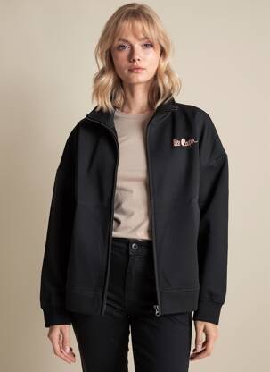 Jachete casual croială dreaptă negru LEE COOPER femeie