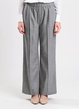 Pantalon larg buzunare mărime normală gri CIRCLE OF TRUST femeie