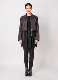 Jachete casual guler de bluză negru FRED SABATIER femme