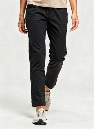 Pantalon chino elasticitate mărime normală negru IMPAQT femeie