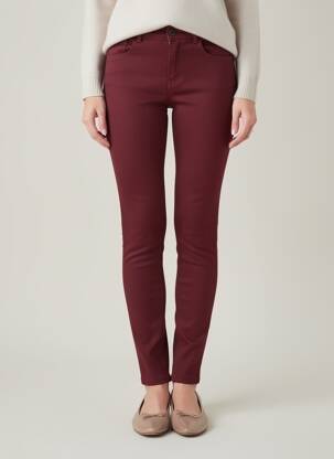 Pantalon slim elasticitate mărime normală roșu B.YOUNG femeie
