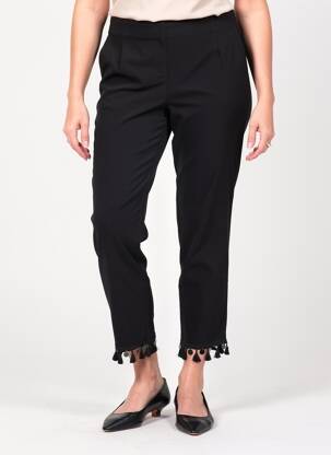Pantalon 7/8 elasticitate mărime normală negru STARK femeie