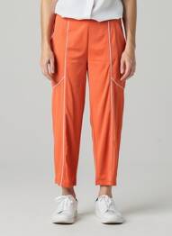 Pantalon 7/8 elasticitate mărime normală portocaliu OZAI N KU femme