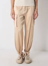 Pantalon cargo mărime normală mărime normală bej RELISH femme