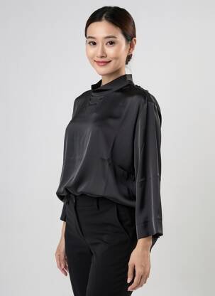 Bluză mâneci lungi mâneci lungi negru BETTY BARCLAY femeie