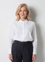 Cămașă croială dreaptă mâneci lungi alb BETTY BARCLAY femme
