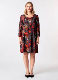 Rochie scurtă mâneci 3/4 mâneci 3/4 negru NOMADS femme