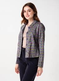 Jachete casual guler tip costum gri NOMADS femme