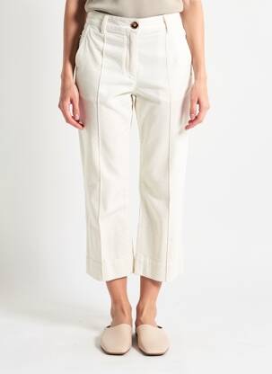 Pantalon 7/8 elasticitate mărime normală bej B.YOUNG femeie