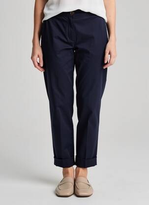 Pantalon chino țesătură poplin mărime normală albastru LEE COOPER femeie