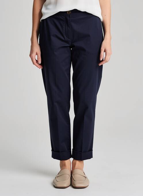 Pantalon chino țesătură poplin mărime normală albastru LEE COOPER femme