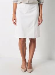Jupon/fond de rochie mărime normală alb MARJOLAINE femme