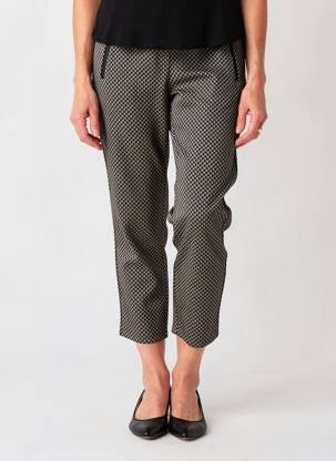 Pantalon 7/8 elasticitate mărime normală negru STARK femeie