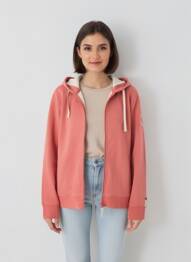 Jachete casual guler rotund portocaliu ALL'OCEAN femme