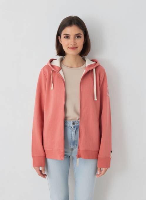 Jachete casual guler rotund portocaliu ALL'OCEAN femme