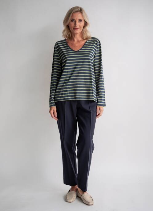 Tricou mâneci lungi mâneci lungi albastru SAINT JAMES femme