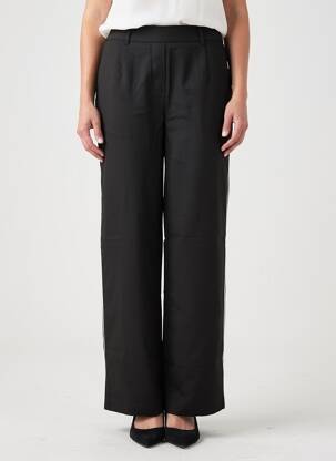 Pantalon larg buzunare mărime normală negru VERO MODA femeie