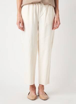 Pantalon chino mărime normală mărime normală bej PIECES femeie