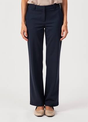 Pantalon drept elasticitate albastru VERO MODA femeie