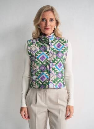 Jachete casual croială dreaptă verde HOD femeie