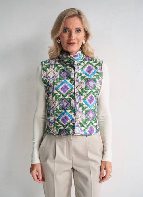 Jachete casual croială dreaptă verde HOD femme